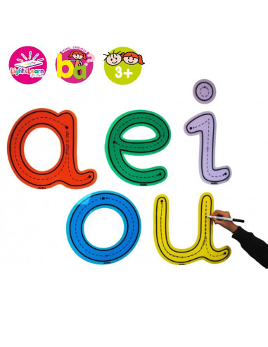 VOCALES GRANDES PARA TRAZAR HENBEA