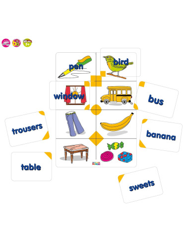 VOCABULARY BINGO TRASLÚCIDO HENBEA