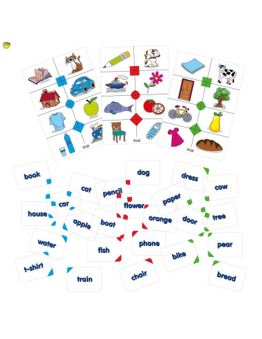 VOCABULARY BINGO TRASLÚCIDO HENBEA