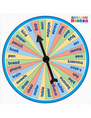 VOCABULARY BINGO TRASLÚCIDO HENBEA