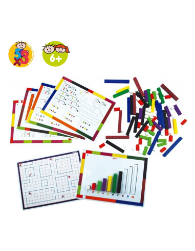 TARJETAS DE ACTIVIDADES CON REGLETAS...