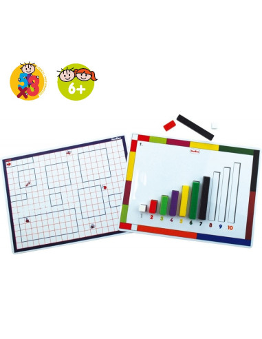 TARJETAS DE ACTIVIDADES CON REGLETAS...