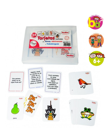 TARJETAS ADIVINANZAS, RIMAS Y...