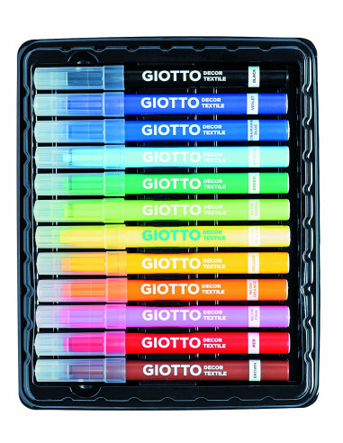 ROTULADOR GIOTTO DECOR TEXTIL 12...