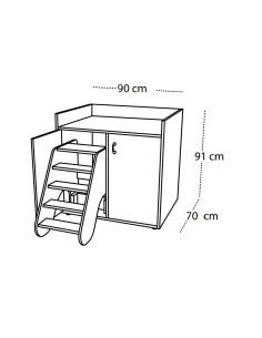 CAMBIADOR CON ESCALERA 2