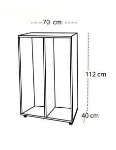 MUEBLE CUBETERO 2 COLUMNAS 2