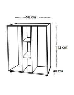 MUEBLE CUBETERO Y ESTANTE 2