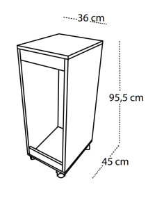 CUBETERO DOBLE ACCESO 1... 2