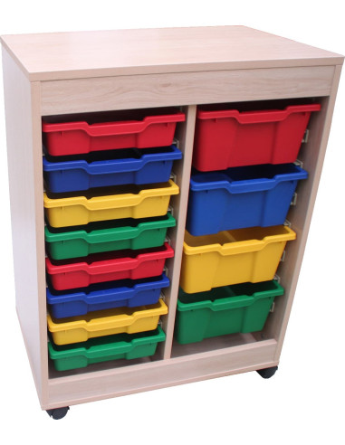 Cubetero doble acceso 2 columna