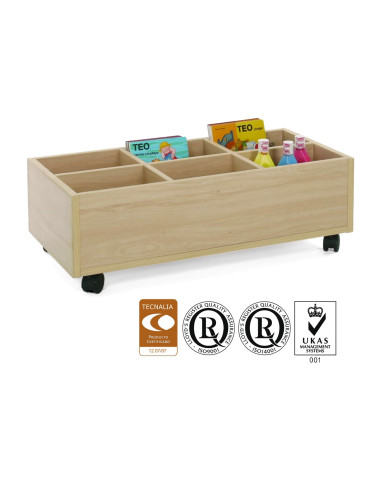 CARRO LIBRERÍA BAJO