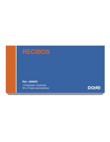 TALONARIO DOHE RECIBOS
