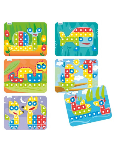 SUPERPEGS ACTIVIDADES ANIMALES MINILAND