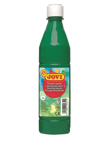 TÉMPERA LIQUIDA JOVI 500 ml VERDE OSCURO