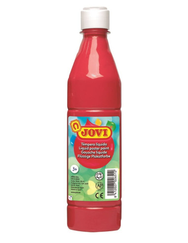 TÉMPERA LIQUIDA JOVI 500 ml ROJO...