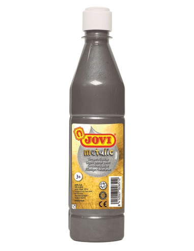 TÉMPERA LIQUIDA JOVI 500 ml PLATA...