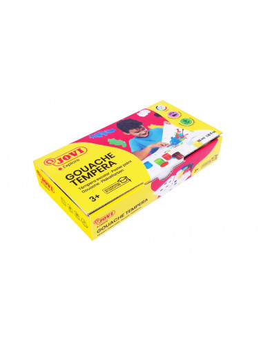 TÉMPERA ESCOLAR JOVI 7 COLORES