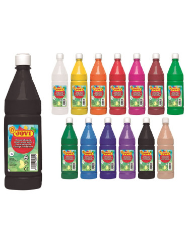 TÉMPERA LIQUIDA JOVI 1.000 ml NEGRA