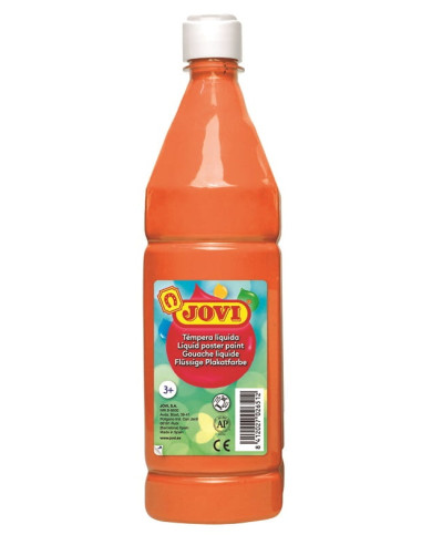 TÉMPERA LIQUIDA JOVI 1.000 ml NARANJA