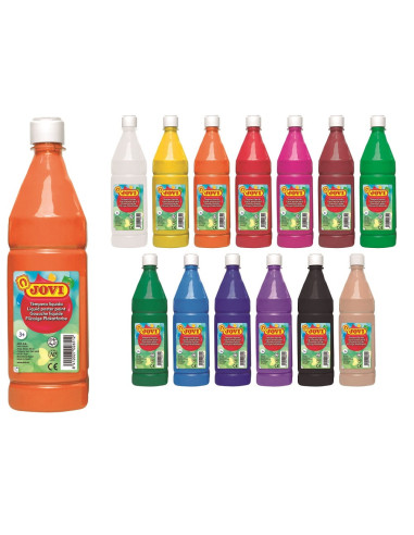 TÉMPERA LIQUIDA JOVI 1.000 ml NARANJA