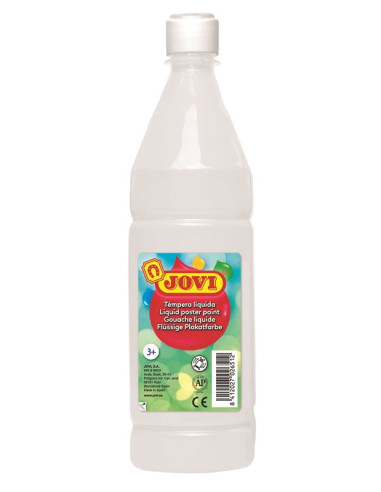 TÉMPERA LIQUIDA JOVI 1.000 ml BLANCA