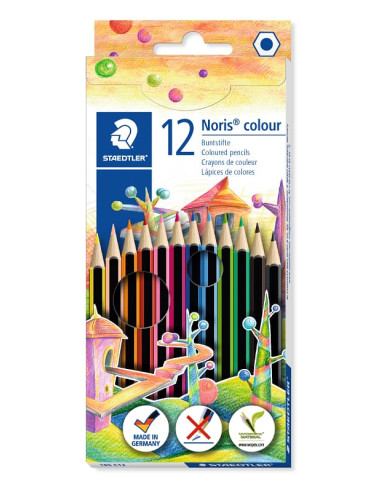 LÁPIZ COLOR NORIS 185 WOPEX 12...