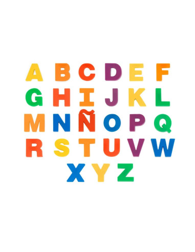 LETRAS MAGNÉTICAS JUMBO 74 pzs MINILAND