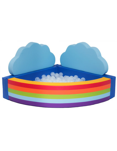 PISCINA BOLAS RINCONERA ARCO IRIS