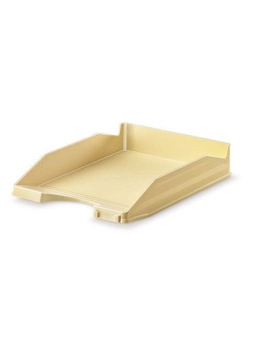 BANDEJA PLÁSTICO APILABLE BEIG