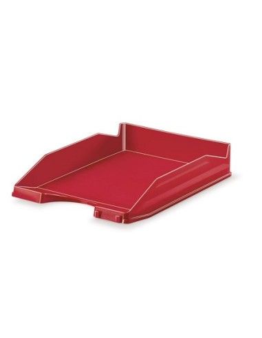 BANDEJA PLÁSTICO APILABLE ROJA