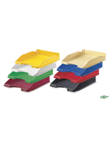 BANDEJA PLÁSTICO APILABLE GRIS