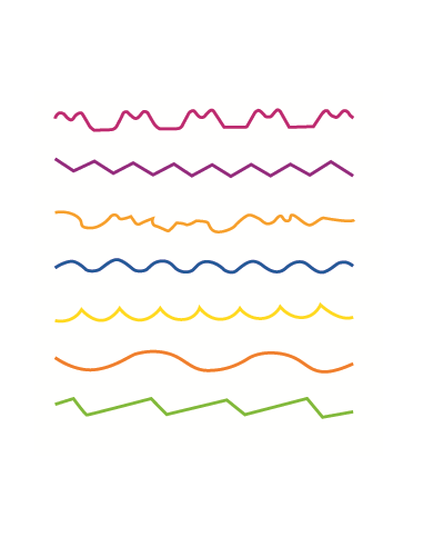 SET DE 7 TIJERAS DE FORMAS