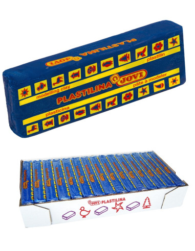 PLASTILINA JOVI 150 g AZUL OSCURO 15 uds