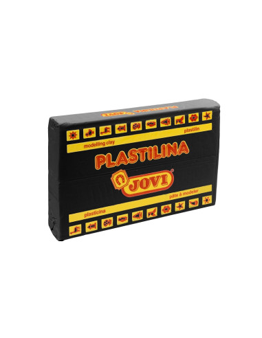 PLASTILINA JOVI 350 g NEGRA Unidad