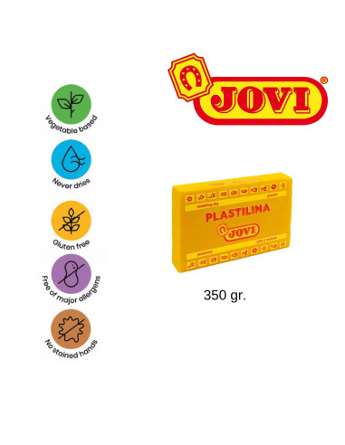 PLASTILINA JOVI 350 g 15 colores...