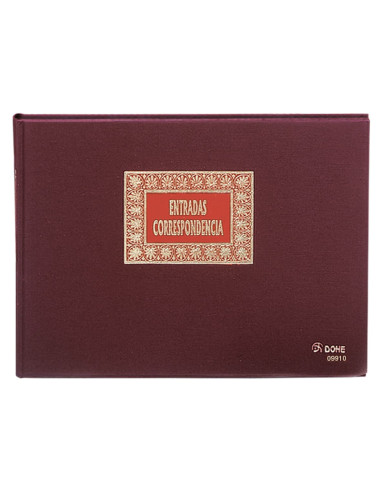 LIBRO DOHE ENTRADA CORRESPONDENCIA Fº