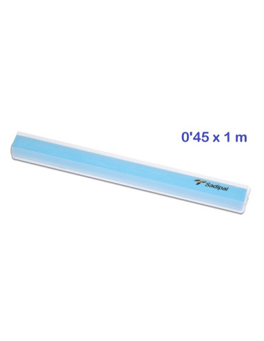 FLOCADO ADHESIVO 0.45x1 m TURQUESA