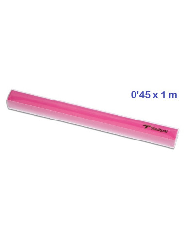 FLOCADO ADHESIVO 0.45x1 m FUCSIA