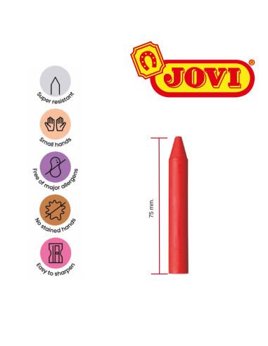 CERAS JOVICOLOR 12 colores SURTIDOS