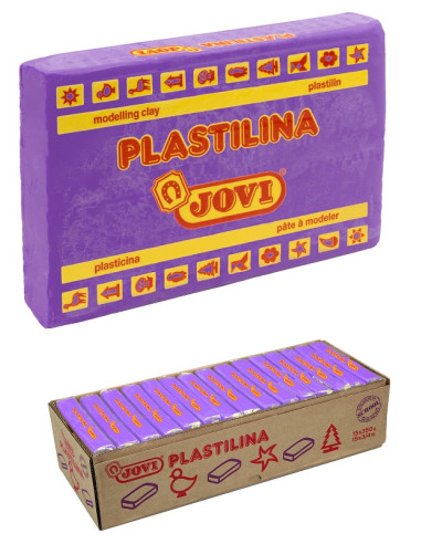 PLASTILINA JOVI 350 g LILA 15 uds