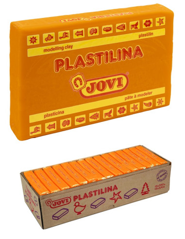 PLASTILINA JOVI 350 g NARANJA 15 uds