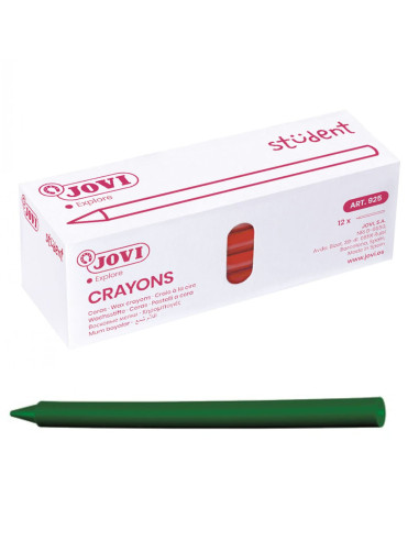 CERAS JOVI PLASTICOLOR VERDE OSCURO...