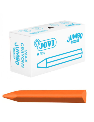 CERAS JOVI TRIWAX NARANJA 12 ceras