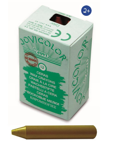 CERAS JOVICOLOR ORO METALIZADO 12 ceras