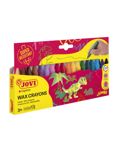 CERAS JOVICOLOR 18 colores SURTIDOS