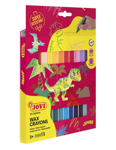 CERAS JOVICOLOR 24 colores SURTIDOS