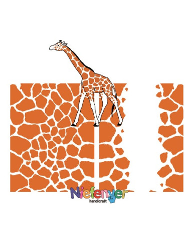 BOLSAS DISFRACES 56 x 70 cm. JIRAFA...