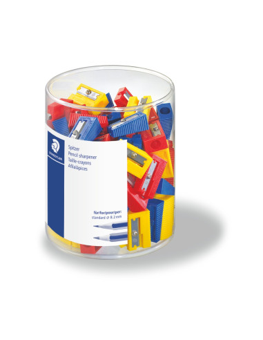 SACAPUNTAS STAEDTLER PLASTICO CUÑA