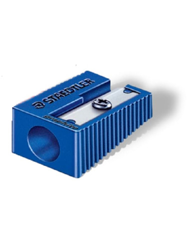SACAPUNTAS STAEDTLER PLASTICO CUÑA