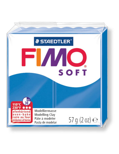PASTA FIMO SOFT 8020 AZUL 57 g