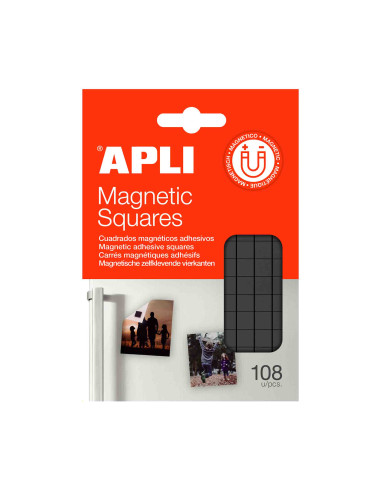 CUADRADOS MAGNÉTICOS ADHESIVOS APLI